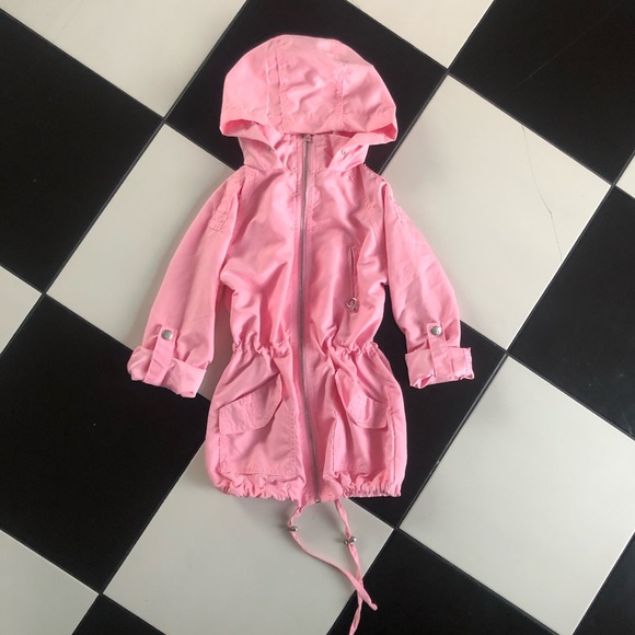 Girls Drawstring Windbreaker - Picture 4 of 7